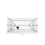 Stokke® Flexi Bath® 摺疊式浴盆加大碼 - 透明配綠色邊